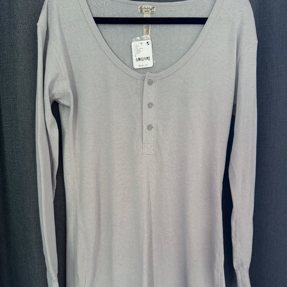Free People Weekend Vibe Pullover Nightshirt NWT